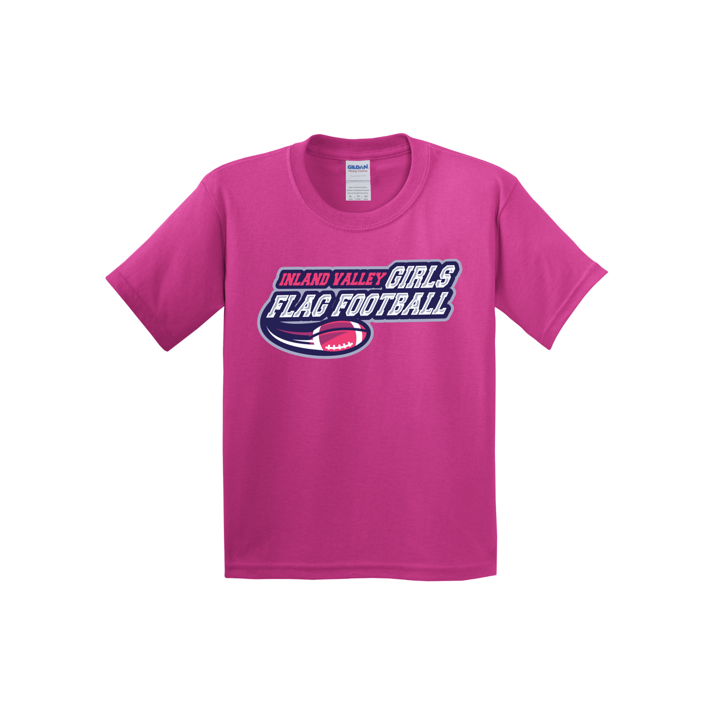 Youth Inland Valley Girls Flag Tee