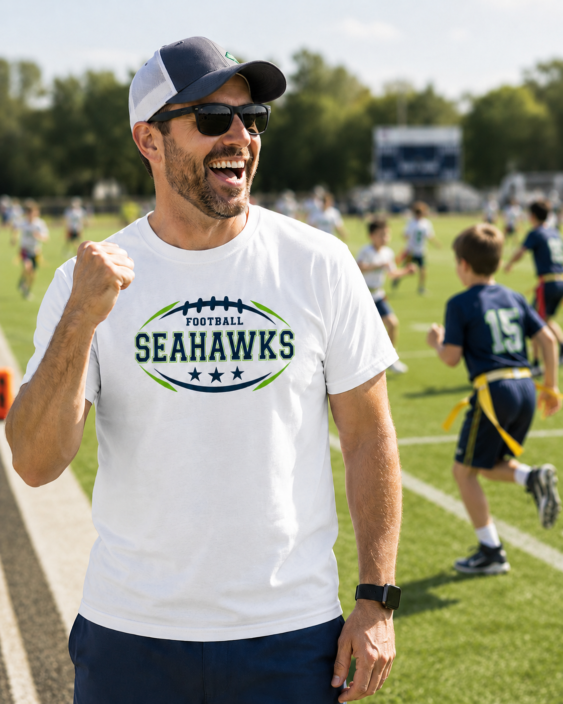 Football team shirt lifestyle photo