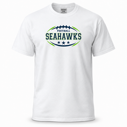Seattle Seahawks adult football fan shirt in white