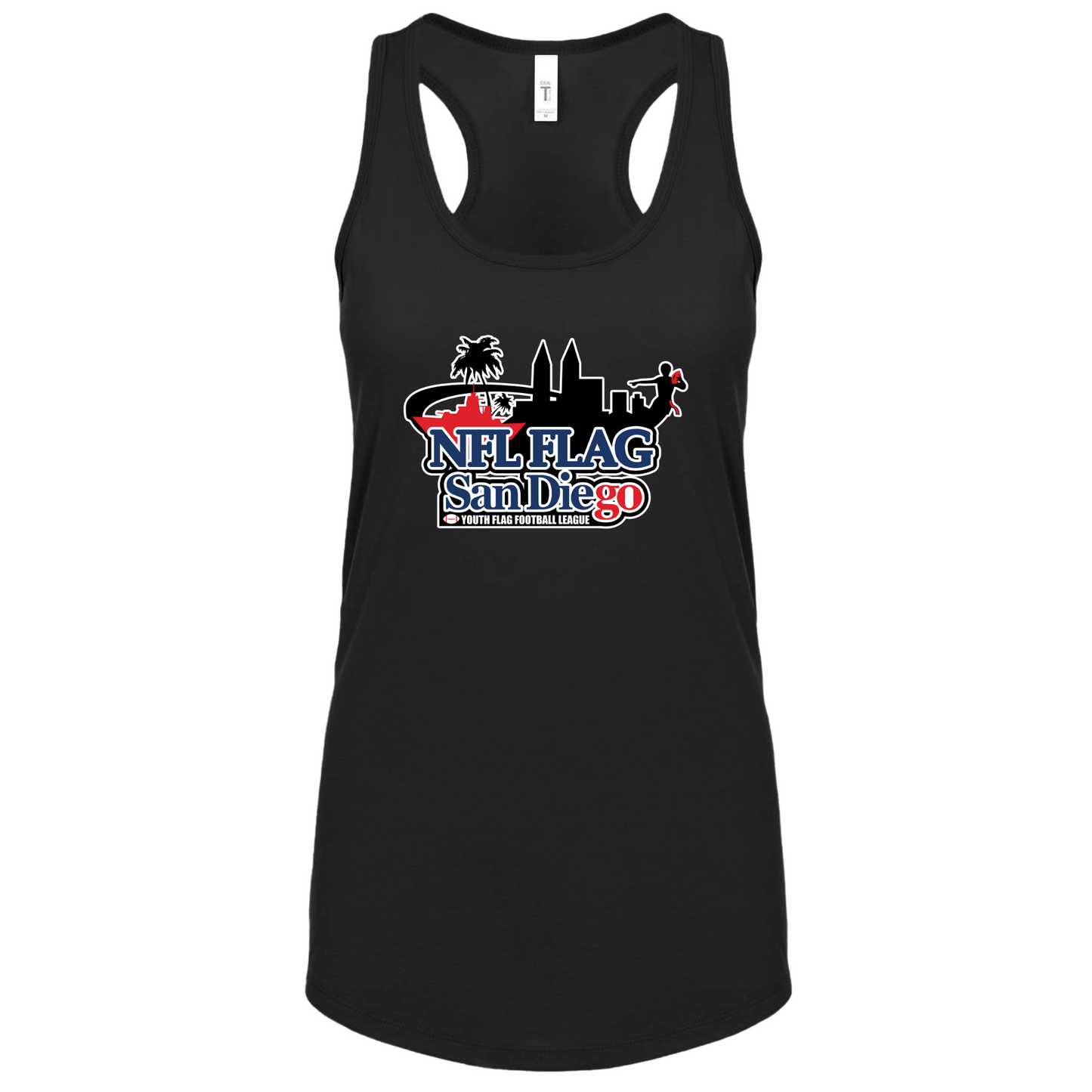 Women's NFL Flag San Diego Tank Top