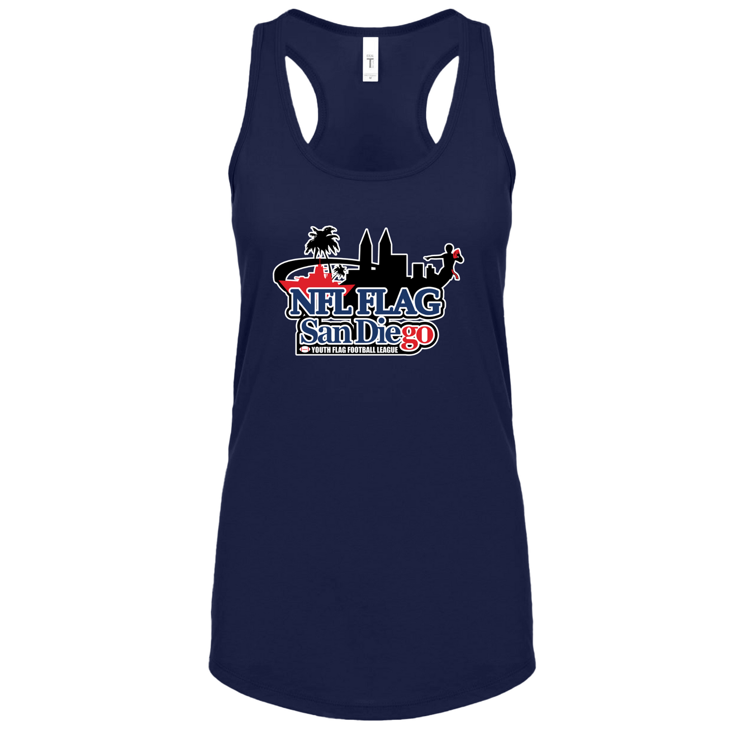 Women's NFL Flag San Diego Tank Top