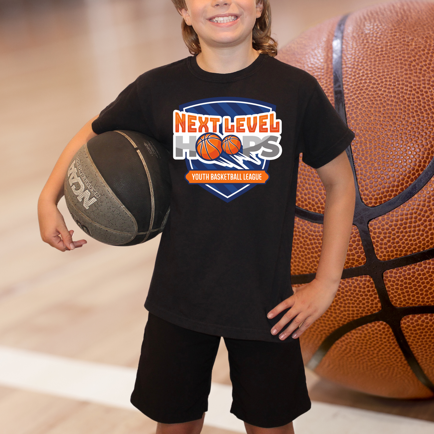 Youth Next Level Hoops Tee